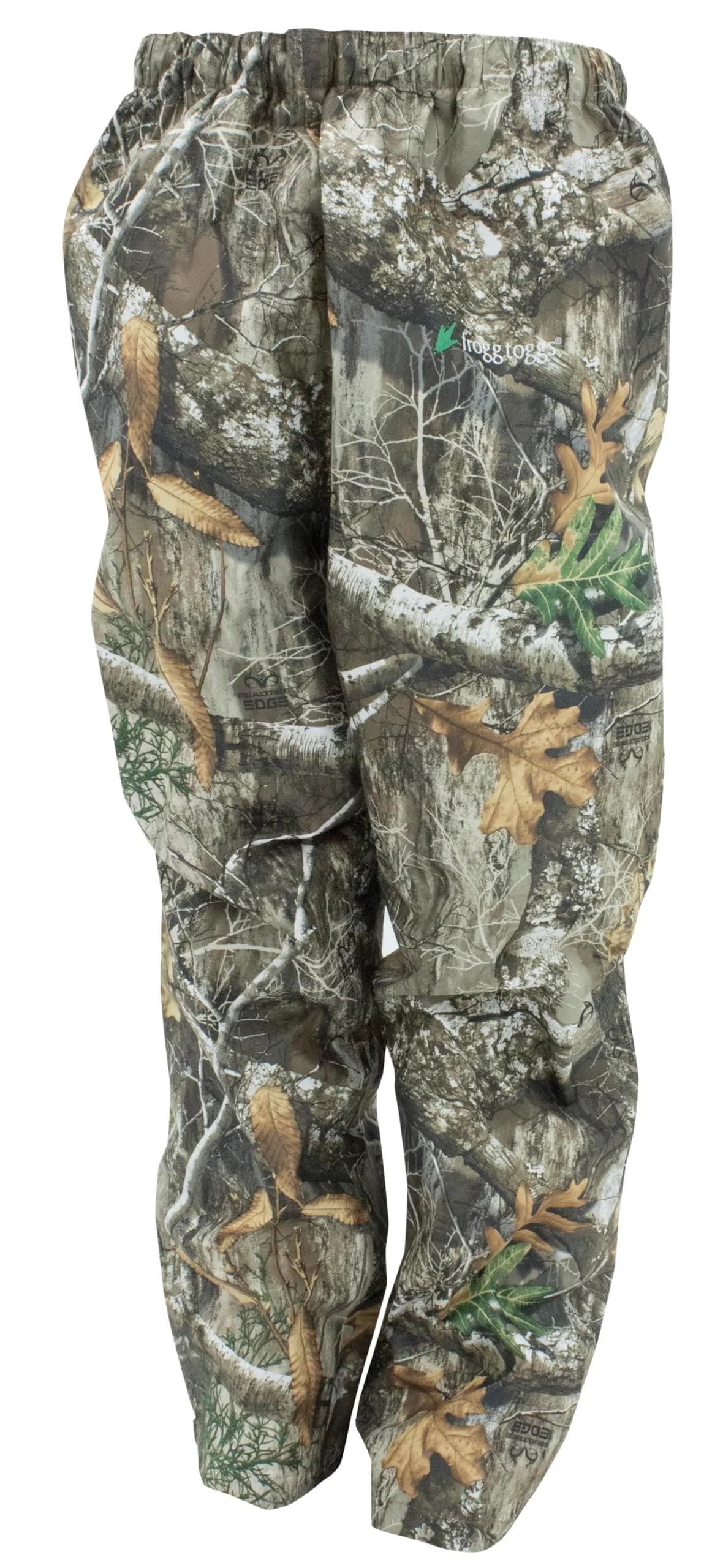 FROGG TOGGS Men's Pro Action Waterproof Pant - Long Realtree Edge | Breathable, Waterproof Rainwear for Outdoors