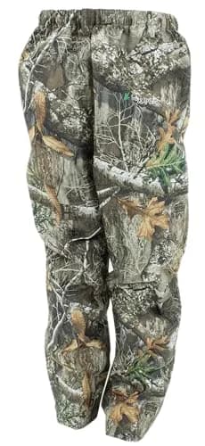 FROGG TOGGS Men's Pro Action Waterproof Pant - Long Realtree Edge | Breathable, Waterproof Rainwear for Outdoors thumbnail 1