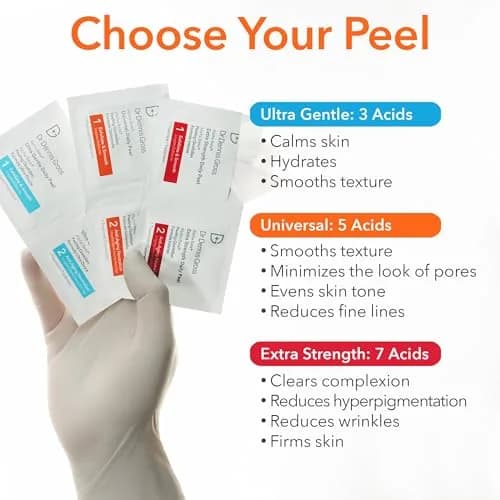 Dr Dennis Gross Alpha Beta Extra Strength Exfoliating Daily Peel 5 Pack | Professional Results for Radiance & Pores thumbnail 9