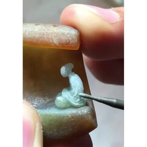 Luo ke Diamond Burr 10 Pcs 0.8mm-6mm Oval Shape | Durable Diamond Particles for Precision Carving thumbnail 6
