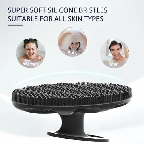 BEAUTAIL Silicone Body Scrubber Gentle Exfoliating Brush for Sensitive Skin | 83g (2.9oz) thumbnail 7