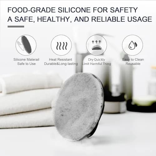 BEAUTAIL Silicone Body Scrubber Gentle Exfoliating Brush for Sensitive Skin | 83g (2.9oz) thumbnail 3