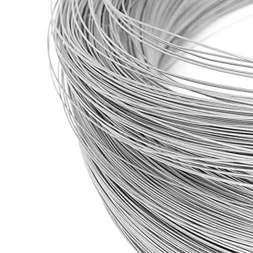 VIGAN 304 Stainless Steel Spring Wire Rope 0.3mm Diameter, 10M Length, Silver | Corrosion Resistant for DIY & Industrial Use thumbnail 3