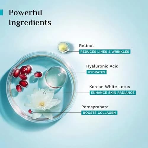 Pilgrim Retinol 0.5% Serum with 1% Hyaluronic Acid 30ml (1.01 Fl Oz) | Anti-Aging Face Serum for Wrinkles & Fine Lines thumbnail 4
