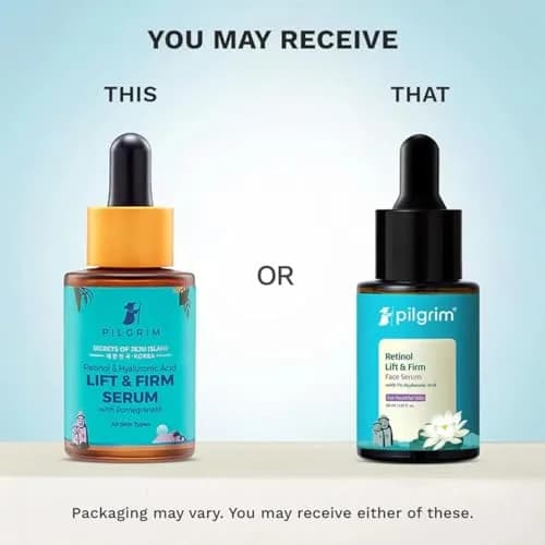 Pilgrim Retinol 0.5% Serum with 1% Hyaluronic Acid 30ml (1.01 Fl Oz) | Anti-Aging Face Serum for Wrinkles & Fine Lines thumbnail 2