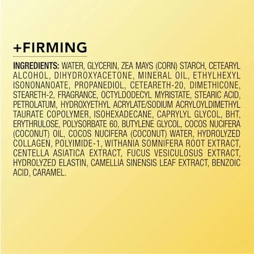 Jergens Natural Glow +Firming Body Lotion, Medium-Deep, 2x222ml (7.5 Fl Oz) | Gradual Tan & Cellulite Reduction thumbnail 9
