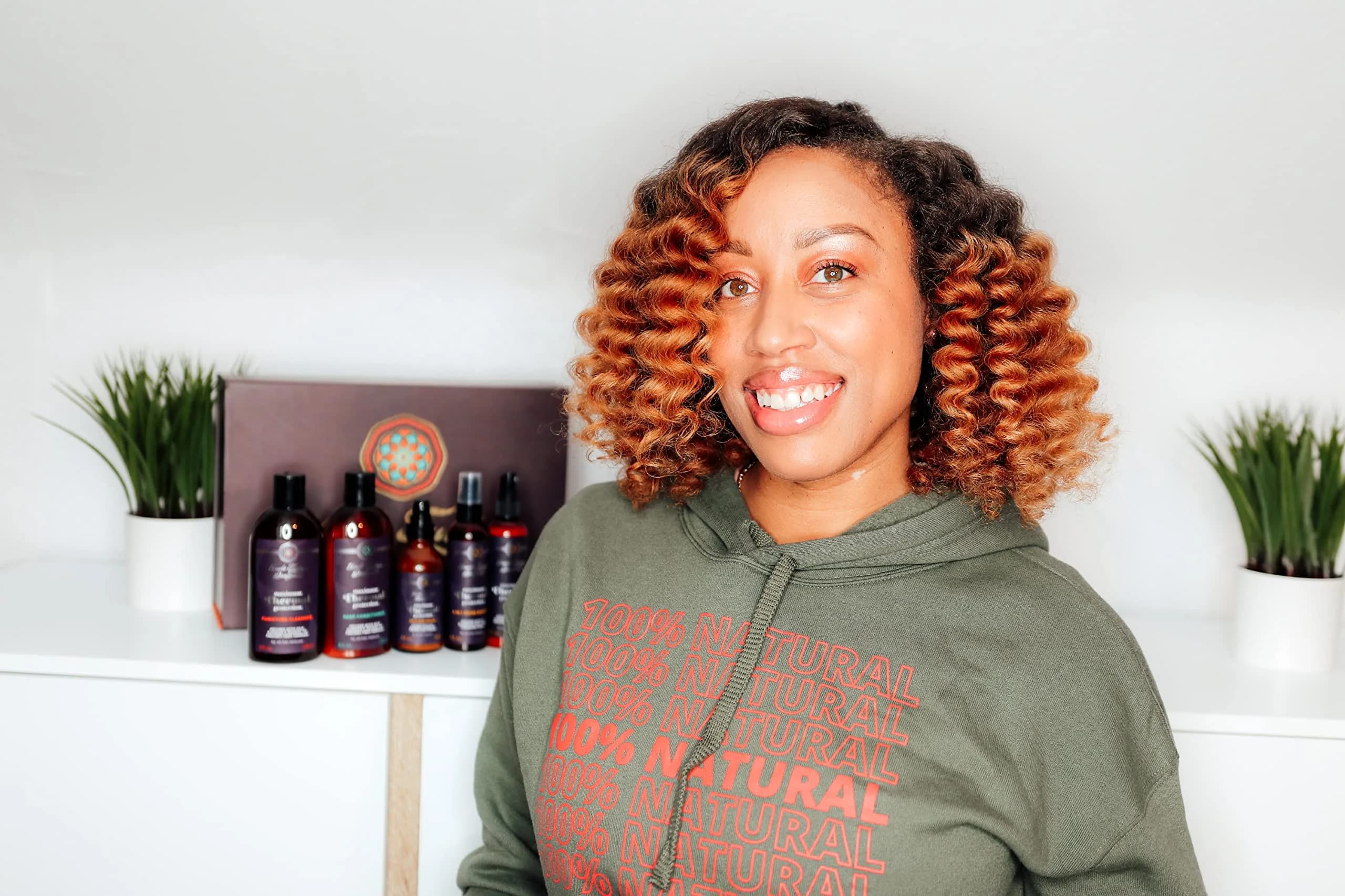 Uncle Funky's Daughter Maximum Thermal Protection Purifying Cleanser 237ml (8 Fl Oz) | Clarifies Hair for Heat Styling - view 6