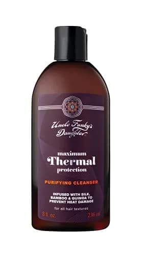 Uncle Funky's Daughter Maximum Thermal Protection Purifying Cleanser 237ml (8 Fl Oz) | Clarifies Hair for Heat Styling thumbnail 1