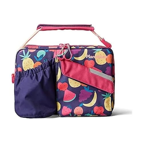 PlanetBox Insulated Lunch Bag Tutti Frutti Edition with Pockets, 25cm x 23cm x 6cm (12" x 9" x 2.5") thumbnail 1