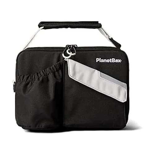 PlanetBox Insulated Lunch Bag, Black Currant Edition | Durable & BPA-Free, Easy to Clean (70-120 chars) thumbnail 1