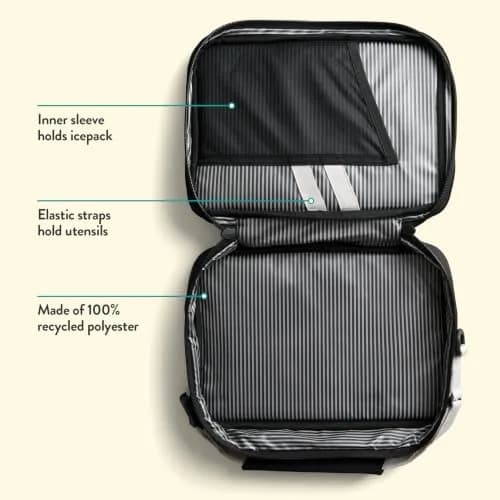 PlanetBox Insulated Lunch Bag, Black Currant Edition | Durable & BPA-Free, Easy to Clean (70-120 chars) thumbnail 5