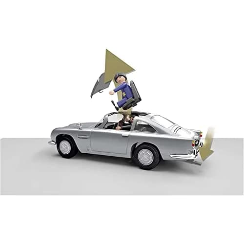Playmobil James Bond Aston Martin DB5 – Goldfinger Edition | Iconic 007 Car with Secret Functions (70-120 chars) thumbnail 2