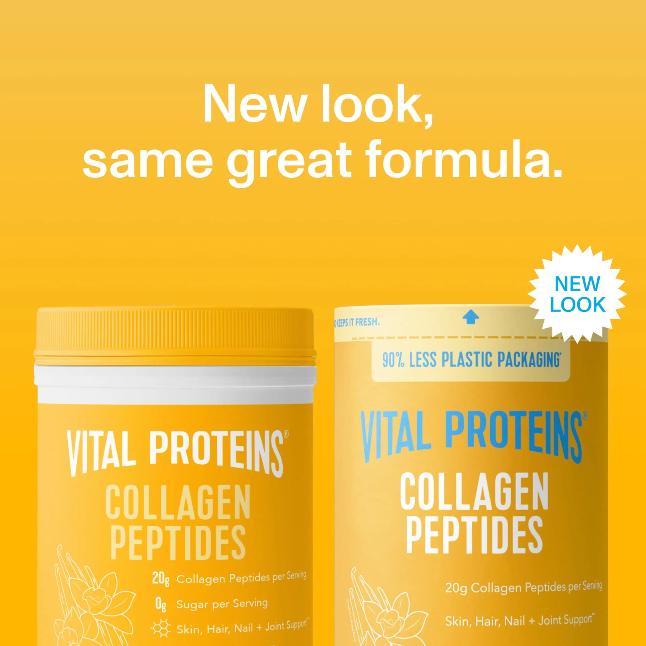 Vital Proteins Vanilla Collagen Peptides Powder for Hair, Skin, Nails & Joints (14 Servings) - view 4