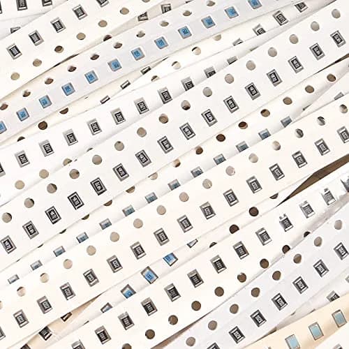 AEDIKO 1500pcs 0805 SMD Resistor Kit 1% 1/8W 60 Values 0 ohm-10M ohm | Surface Mount Chip Resistors thumbnail 2