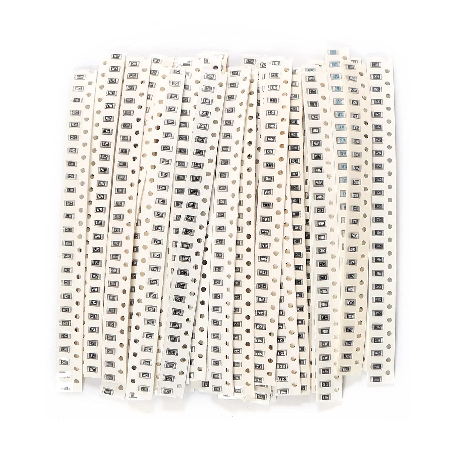 AEDIKO 900pcs 1206 Resistors Kit 36 Values | 1% Tolerance, 0.25W, Surface Mount (1206) | Assorted Chip Resistors - main product image