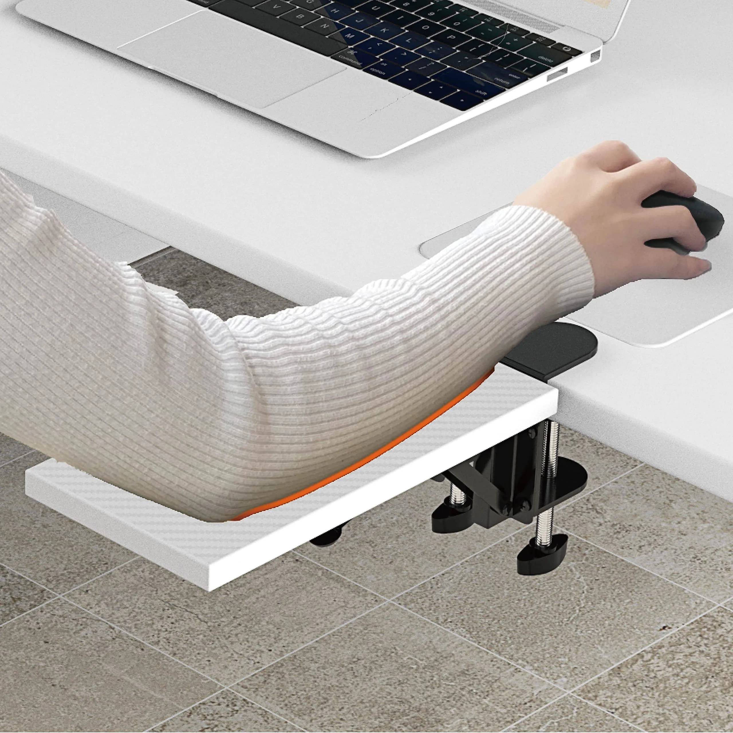 HONJIE Ergonomic Arm Support Bracket for Desks | 36cm x 15cm (14" x 6") - main product image