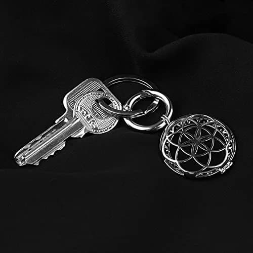 VIIVY VIYIV Silver Protective Case for AirTag Key Wallet Finder | Metal Jewelry Cover, Impact & Scratch Resistant (70-120 chars) thumbnail 4
