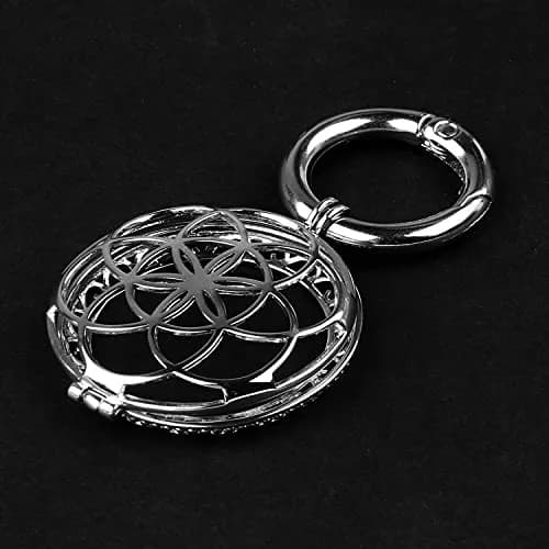 VIIVY VIYIV Silver Protective Case for AirTag Key Wallet Finder | Metal Jewelry Cover, Impact & Scratch Resistant (70-120 chars) thumbnail 9
