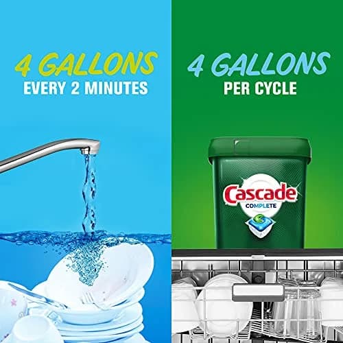 Cascade Complete Dishwasher Pods Fresh Scent 100 Count (3.41 lb / 1.55 kg) | Grease Fighting Power with Dawn thumbnail 7