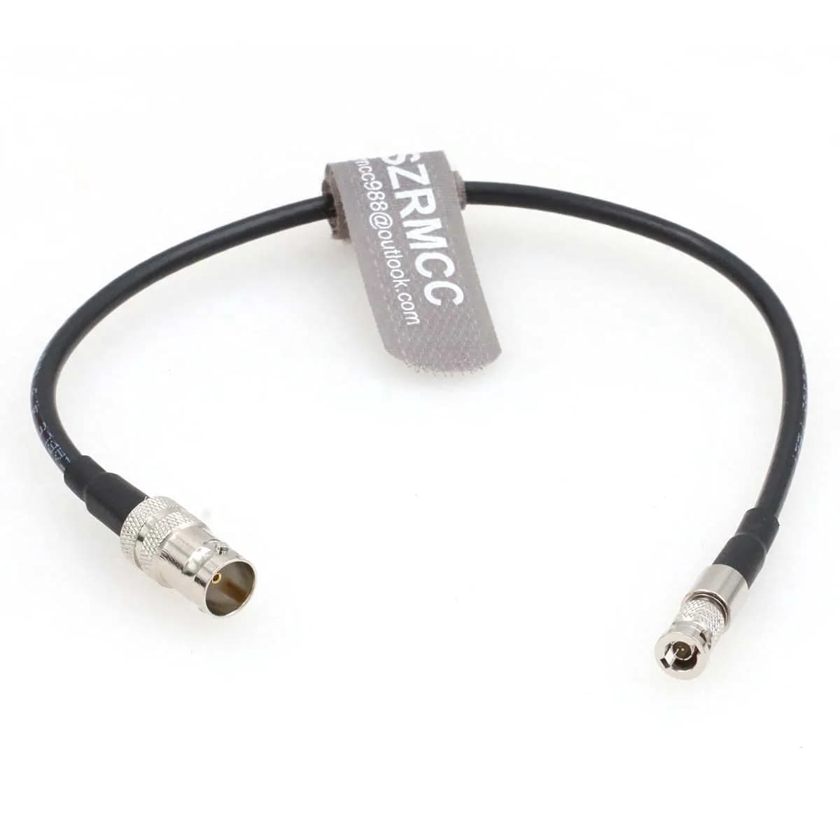 SZRMCC Micro BNC to BNC Female 12G HD SDI Coaxial Cable 1m (3.28ft) | High-Speed Video Transmission — 1m