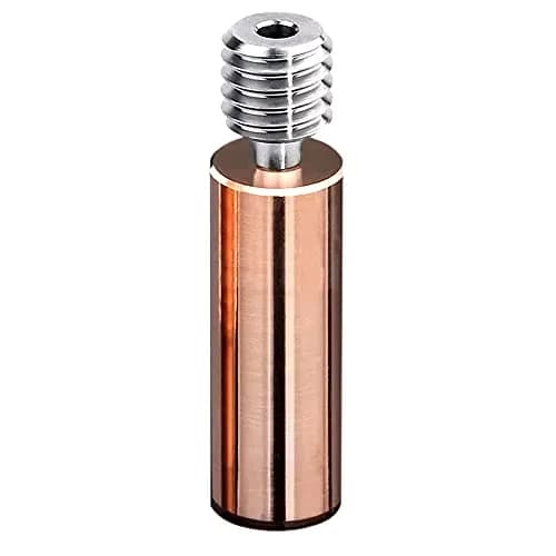 POLISI3D CR10 Bimetal Heatbreak for Ender3 3D Printers - Copper Titanium TC4 Throat Upgrade (7mm x 27.5mm) thumbnail 1