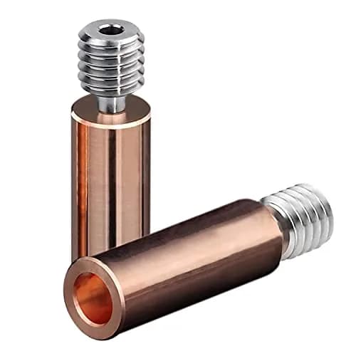 POLISI3D CR10 Bimetal Heatbreak for Ender3 3D Printers - Copper Titanium TC4 Throat Upgrade (7mm x 27.5mm) thumbnail 2