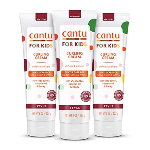 Cantu Care for Kids Shea Butter Curling Cream 24 oz (710ml) | Gentle Curl Definition for Textured Hair thumbnail 1
