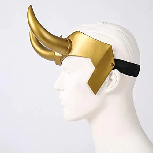CAFELE Superhero Helmet Horns Cosplay | Thor Ragnarok Crown Mask for Halloween & Costume Parties thumbnail 5
