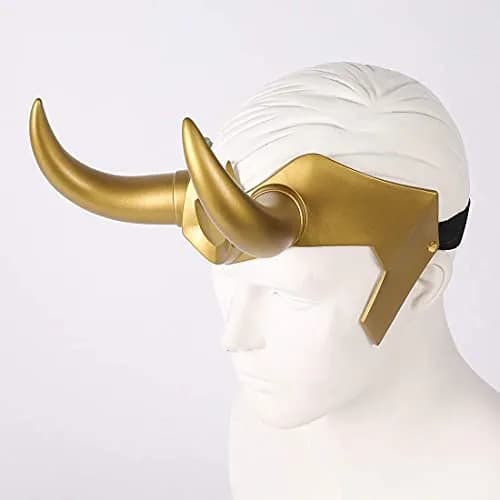 CAFELE Superhero Helmet Horns Cosplay | Thor Ragnarok Crown Mask for Halloween & Costume Parties thumbnail 3