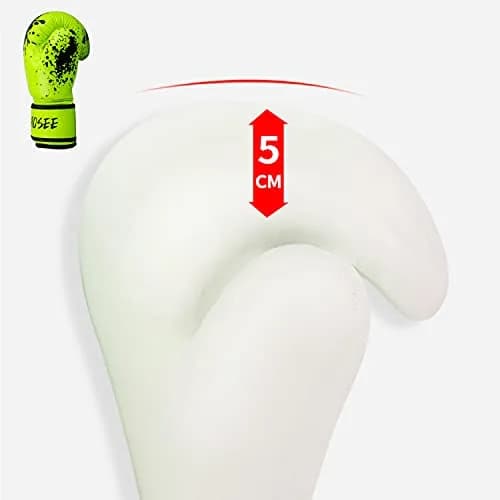 Grosee Kids Boxing Glove 8 oz | Durable PU Leather, Breathable & Comfortable (80-105 lbs) thumbnail 4