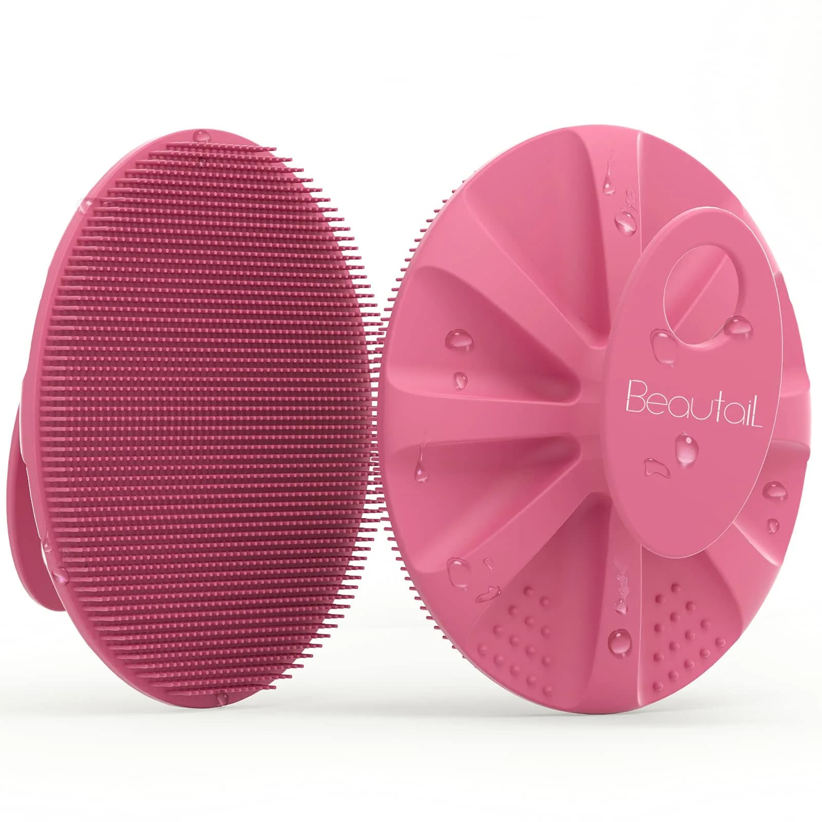 BEAUTAIL Silicone Body Scrubber Gentle Exfoliating Brush for Sensitive Skin | Hygienic & Durable - main product image