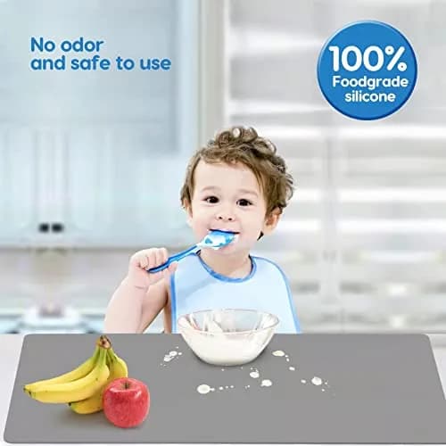 AECHY Extra Large Silicone Mat 35.3"x23.5"x0.08" | Largest Heat-Resistant Kitchen Counter Mat thumbnail 7