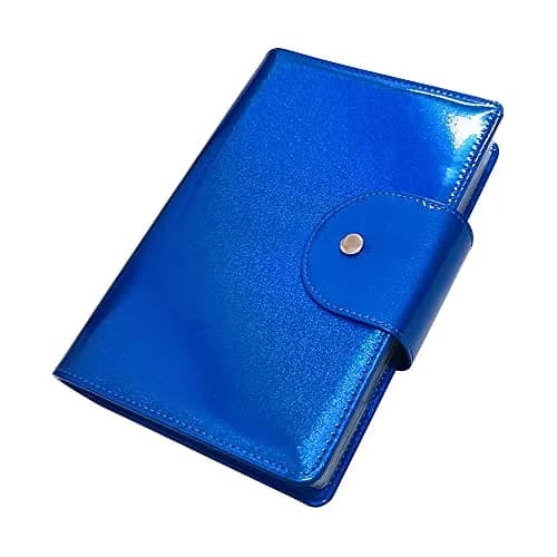 FingerAngel Nail Art Stamper Plate Collection 50 Slots | Large Size 6x12cm & 9.5x14.5cm | Dark Blue thumbnail 1