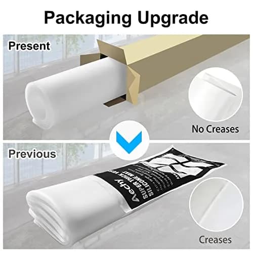 AECHY Extra Large Silicone Mat 90cm x 60cm (36"x24") | Thick Heat Resistant Countertop Protector for Baking & Crafts thumbnail 3