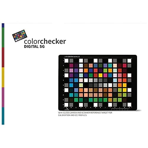 Calibrite ColorChecker Digital SG Color Reference Target 8 x 11.5 inch | Advanced Camera Profiling & White Balance thumbnail 3