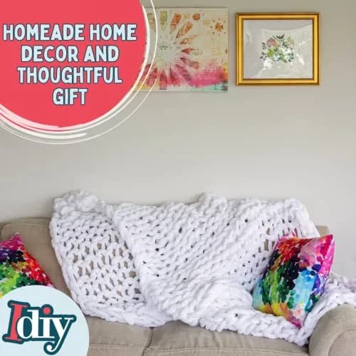SCS Direct Chunky Chenille Yarn 3 Pack White 72 Yards Total (216 Yards / 0.93 kg) | Jumbo Yarn for Crochet & Arm Knitting thumbnail 5