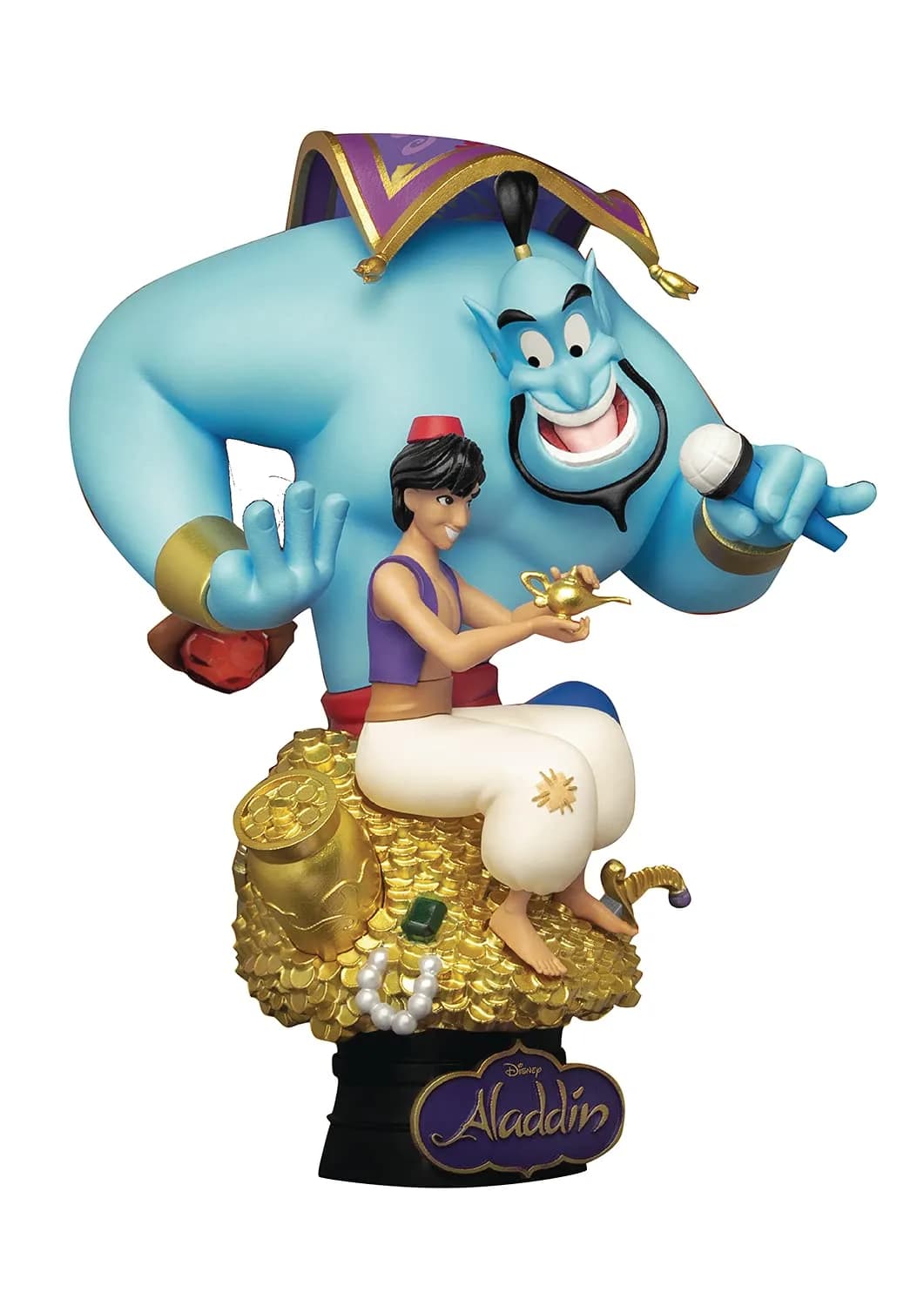 Beast Kingdom Disney Classics: Aladdin DS-075 D-Stage Statue, Multicolor | Disney Scene Diorama Collectible