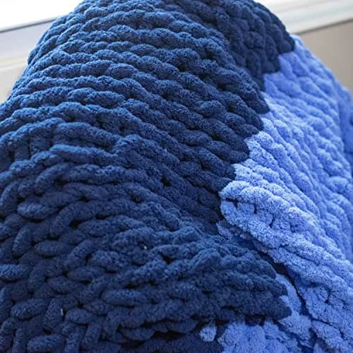 SCS Direct Chunky Yarn for Crocheting & Arm Knitting - Black 3 Pack Jumbo Chenille Yarn, 72 Yards Total (66 Meters) | Soft & Thick for Blankets thumbnail 7