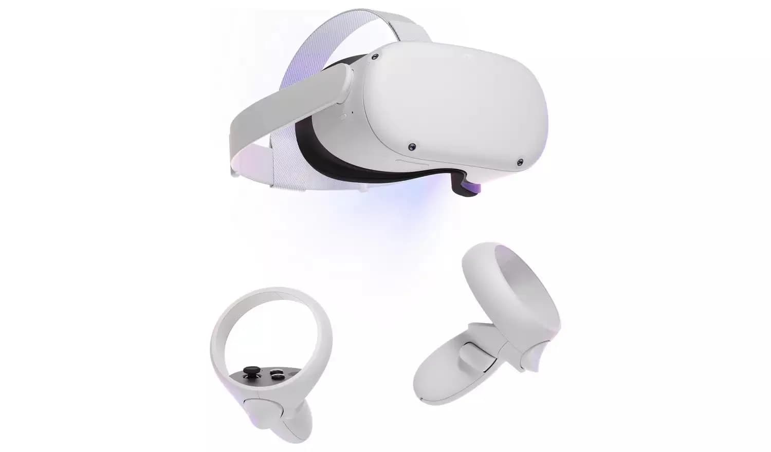 Meta Quest 2 — Advanced VR Headset 128 GB | Wireless, High-Res, 3H Play — Headset Only