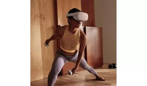 Meta Quest 2 — Advanced VR Headset 128 GB | Wireless, High-Res, 3H Play thumbnail 7