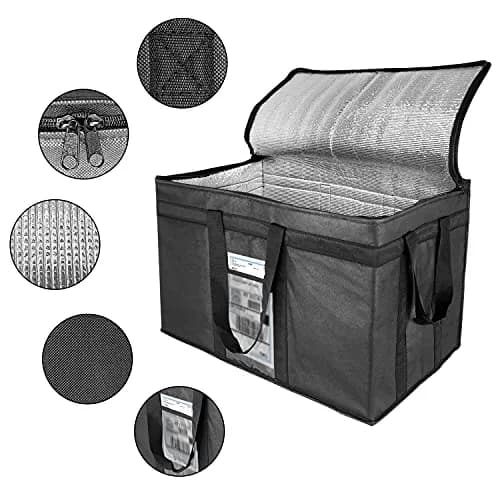 Yalin XXXL Large Insulated Cooler Bag 78L (23"W x 15"H x 14"D) | Keeps Food Hot or Cold for Up to 4 Hours thumbnail 2