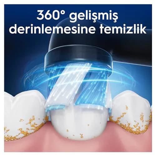 Oral-B Ultimate Clean Replacement Toothbrush Heads Black 6 Count | Deep Cleaning for Oral-B iO Electric Toothbrushes thumbnail 6
