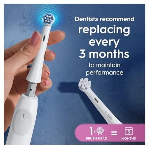 Oral-B iO Series Gentle Care Replacement Brush Heads 4 Count (32g) | Dentist-Recommended for Sensitive Gums thumbnail 4