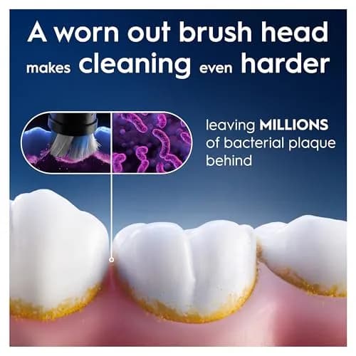 Oral-B iO Series Gentle Care Replacement Brush Heads 4 Count (32g) | Dentist-Recommended for Sensitive Gums thumbnail 5