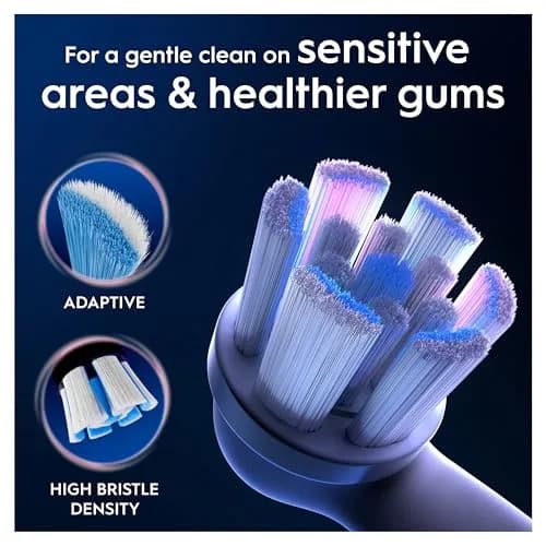 Oral-B iO Series Gentle Care Replacement Brush Heads 4 Count (32g) | Dentist-Recommended for Sensitive Gums thumbnail 3
