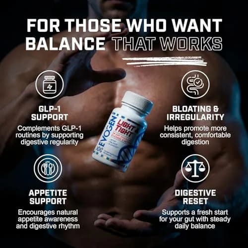 Evogen Light & Tight 14-Day Colon Cleanse & Detox | 28 Capsules for Bloating & Toxins thumbnail 6