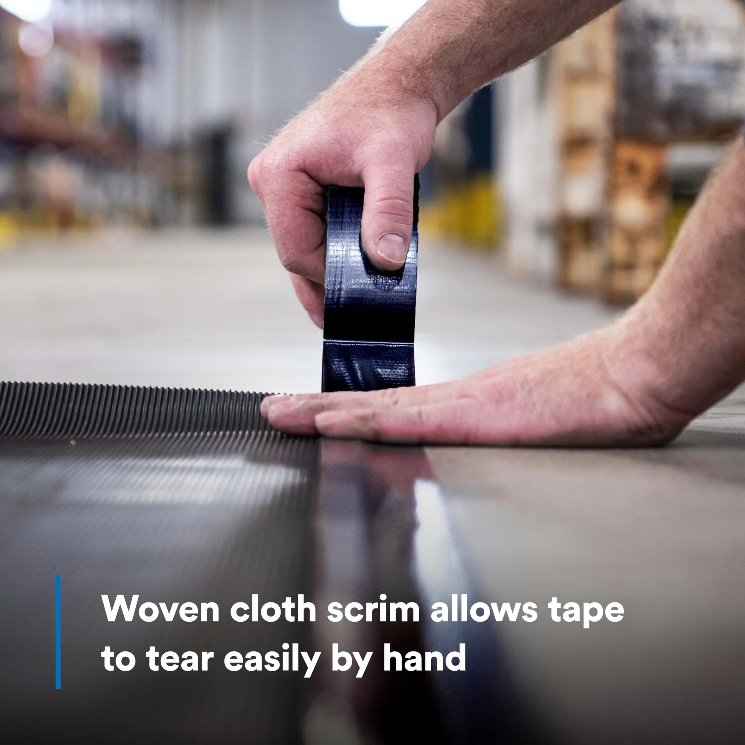 3M Duct Tape DT8, 3 Pack, Industrial Strength, Black Color, 1.88 in x 60 yd | Heavy Duty Tape for HVAC and Repairs - view 6