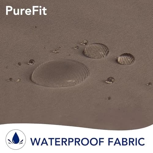 PureFit Outdoor Waterproof Curtains for Patio, Balcony, Porch - Camel, 200"W x 84"L (Set of 2) | UV & Fade Resistant thumbnail 2