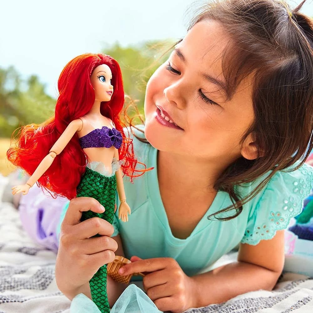 Disney Store Ariel Classic Doll 11.5 Inches (29.2 cm) | Inspired by The Little Mermaid - view 4