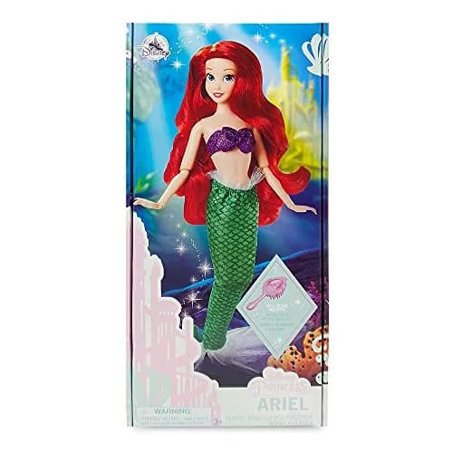 Disney Store Ariel Classic Doll 11.5 Inches (29.2 cm) | Inspired by The Little Mermaid thumbnail 9